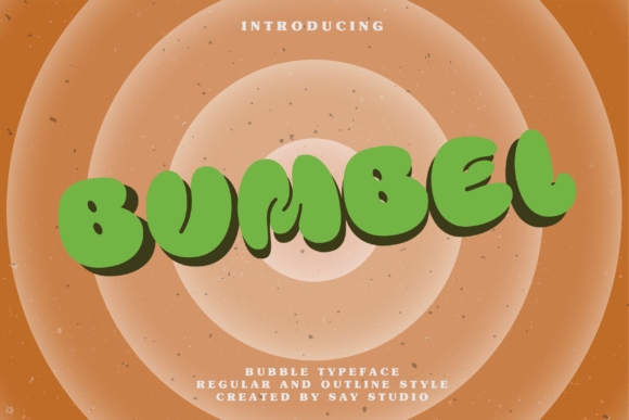 Bumbel: A Funky Font for Vibrant Creative Projects