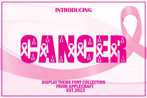 Cancer: A Bold Display Font for Unique Projects