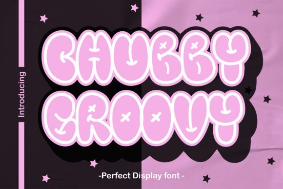 Chubby Groovy: The Retro Display Font for Bold Brands