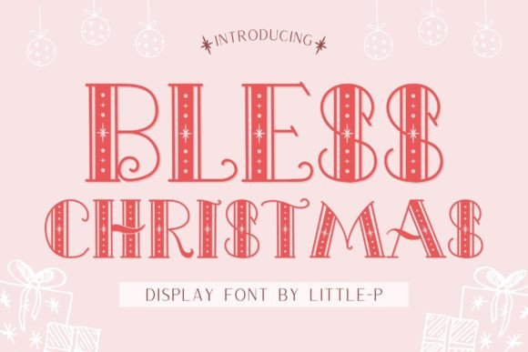 Elevate Holiday Designs with Blessed Christmas