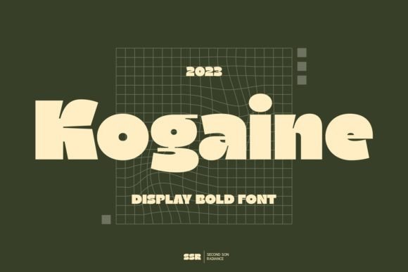 Kogaine: A Bold Retro Display Font for Modern Projects
