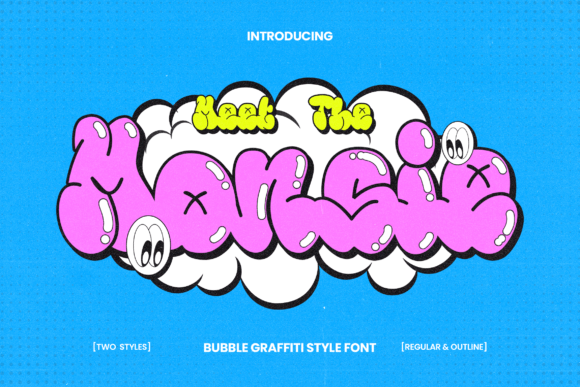 Monsie: Reviving the Bold Spirit of Early 2000s Bubble Graffiti
