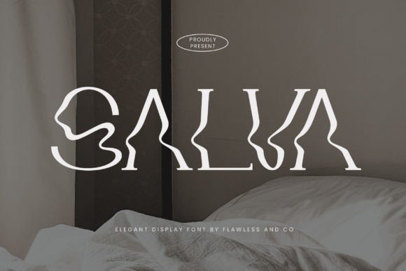 Salva: Redefining Elegance with Wave-Inspired Display Typography