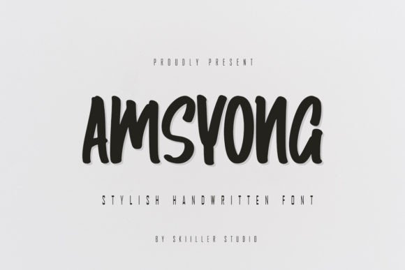 Unlock Playful Designs with Amsyong Font