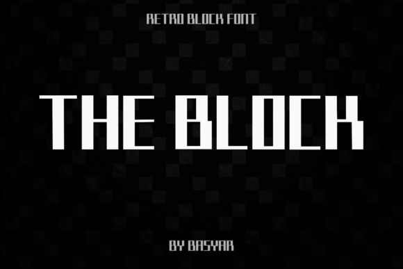 Unlocking Retro Vibes: Why The Block Font is Your Go-To for Bold Designs