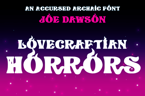 Unlocking the Eldritch: A Guide to Lovecraftian Horrors Font and Cosmic Design