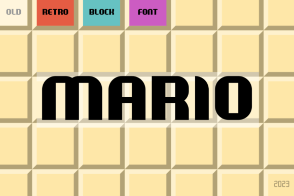 Unlocking the Power of Mario: The Bold, Rounded Block Font That Defines Retro Style